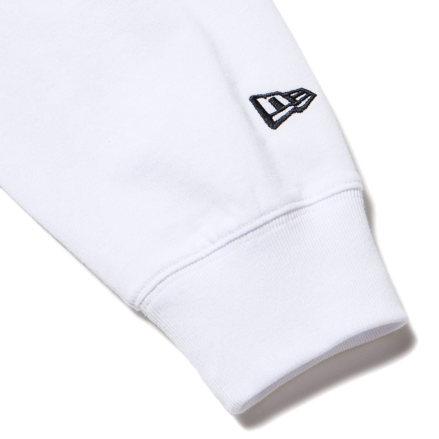 長袖 オーバーサイズド コットン Tシャツ Tagging ホワイト
