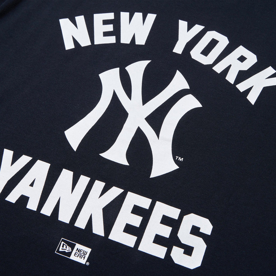 長袖 コットン Tシャツ ニューヨーク・ヤンキース ネイビー レギュラーフィット