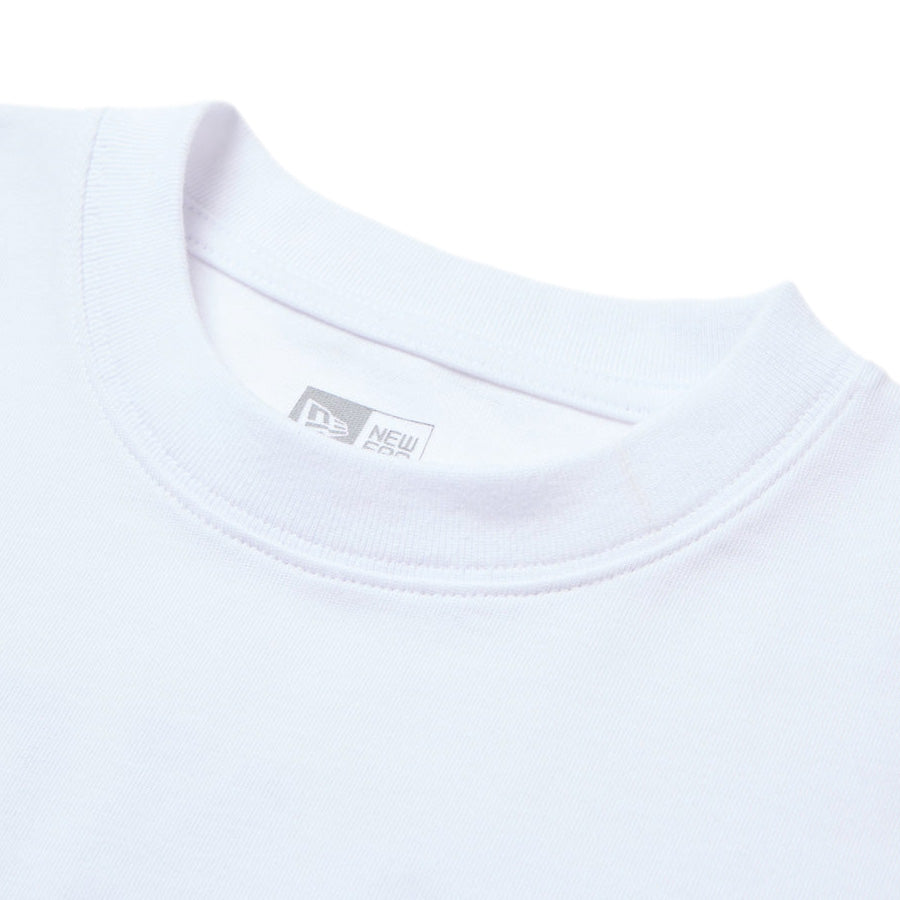 長袖 コットン Tシャツ ロサンゼルス・ドジャース ホワイト レギュラーフィット