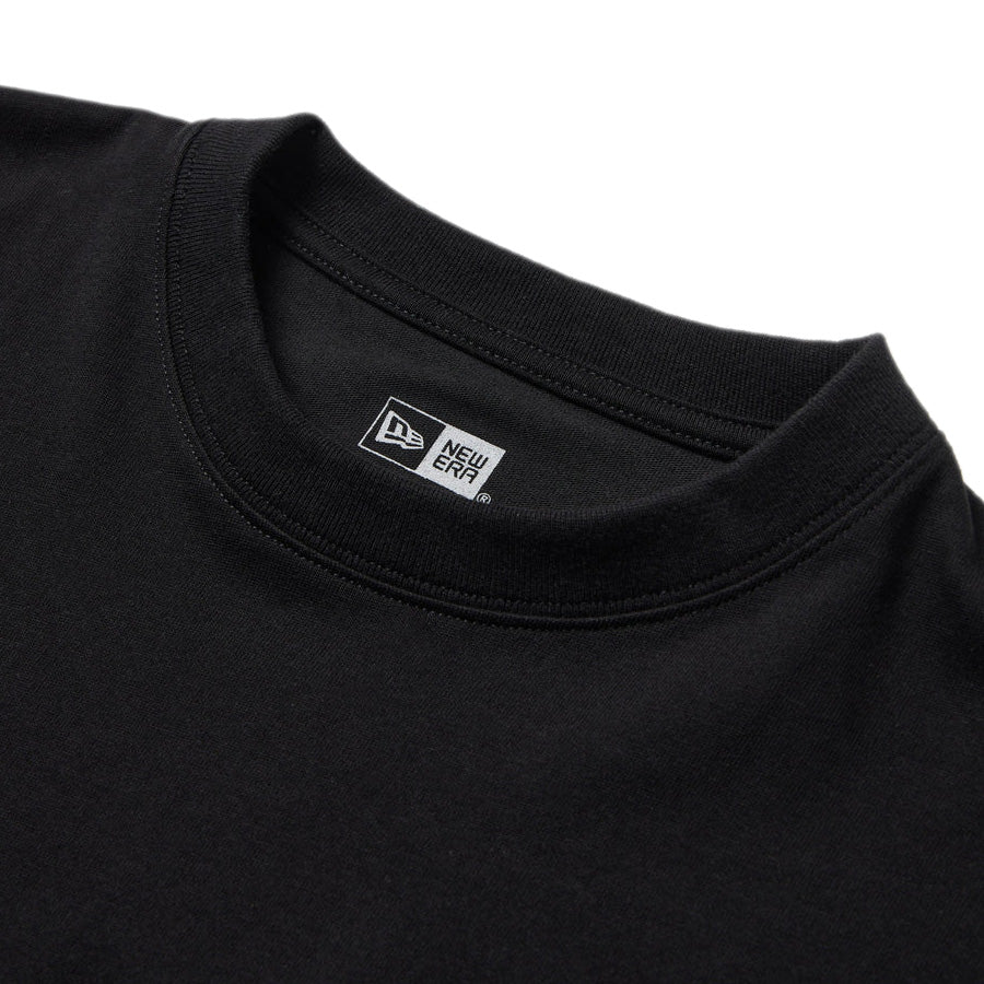 長袖 コットン Tシャツ ロサンゼルス・ドジャース ブラック レギュラーフィット