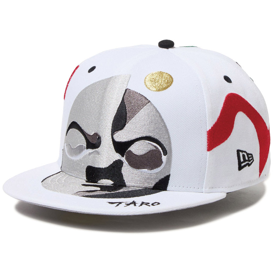 NEW ERA 59FIFTY TARO OKAMOTO岡本太郎 太陽 ホワイト 59fifty-taro-okamoto-14683819-