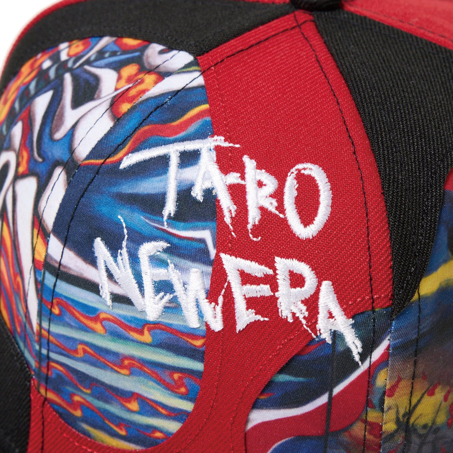 59FIFTY TARO OKAMOTO 岡本太郎 明日の神話 ブラック/スカーレット