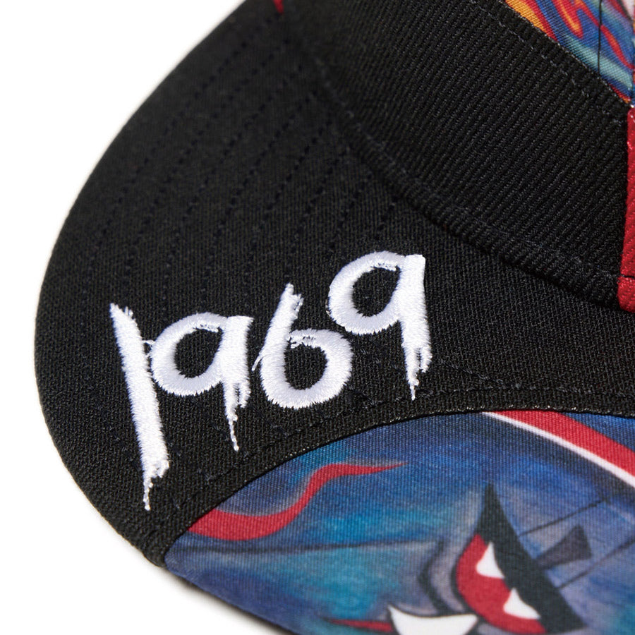 59FIFTY TARO OKAMOTO 岡本太郎 明日の神話 ブラック/スカーレット