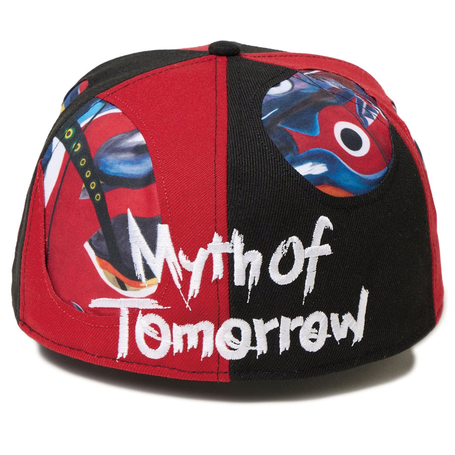 59FIFTY TARO OKAMOTO 岡本太郎 明日の神話 ブラック/スカーレット