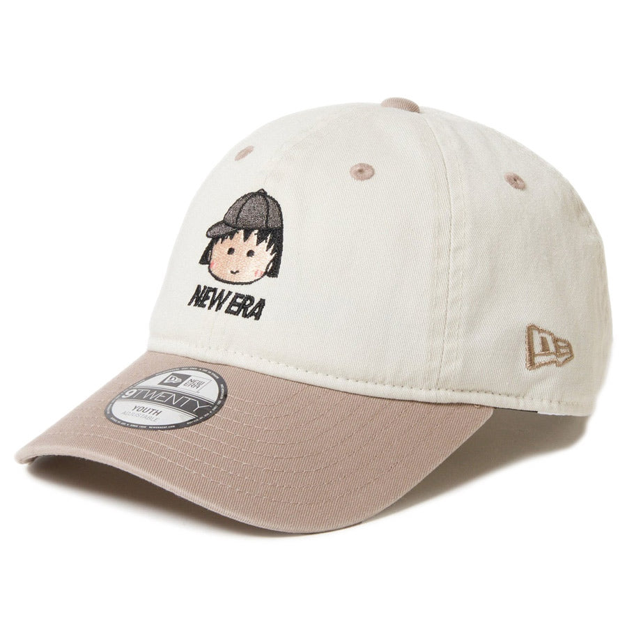 Youth 9TWENTY ちびまる子ちゃん まる子 アイボリー アッシュブラウンバイザー
