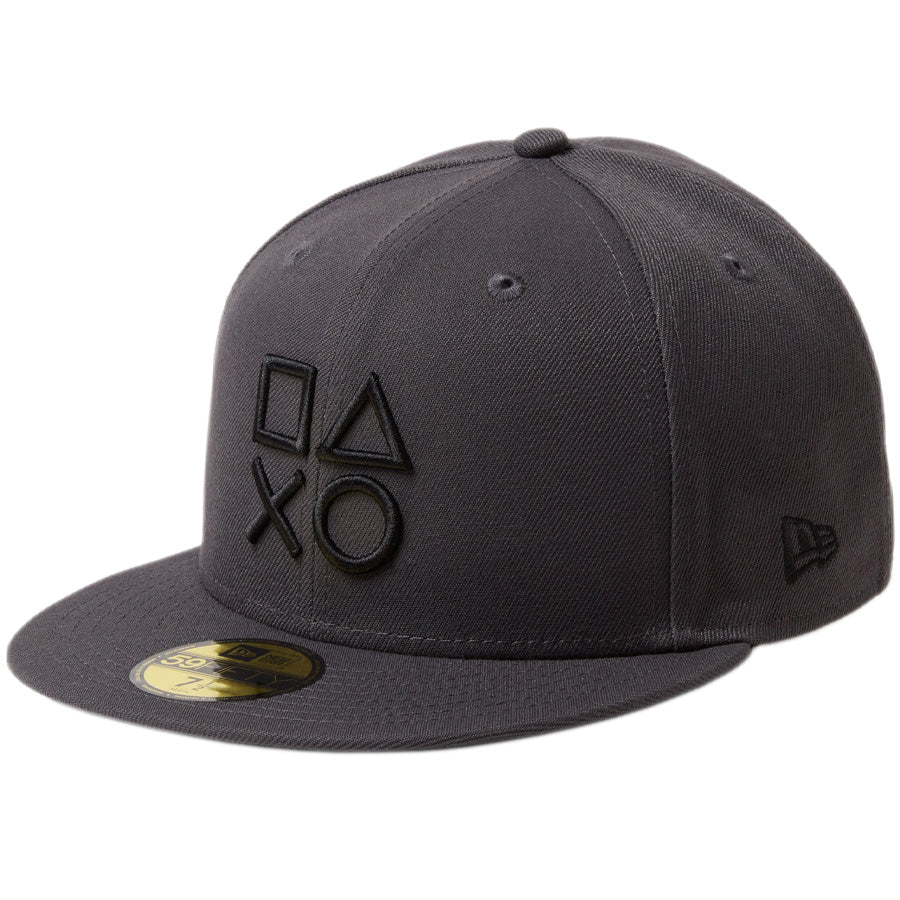 59FIFTY PlayStation シェイプス ロゴ ダークグラファイト ニューエラ キャップ NEW ERA 59FIFTY PlayStation プレイステーション