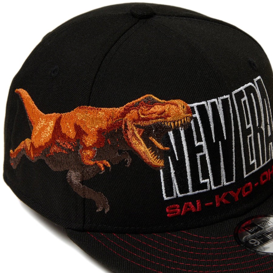 Youth 9FIFTY 最強王図鑑 ティラノサウルス ブラック