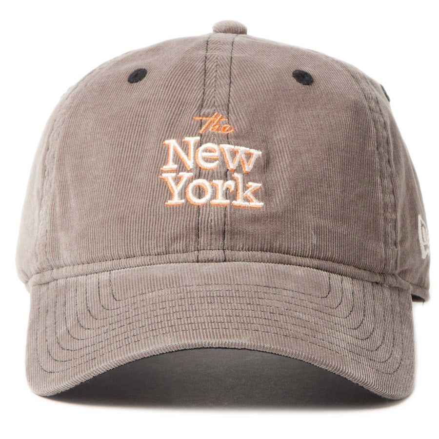9TWENTY The New York マイクロコーデュロイ ダークグレー