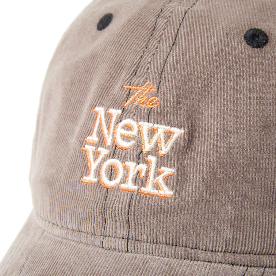 9TWENTY The New York マイクロコーデュロイ ダークグレー