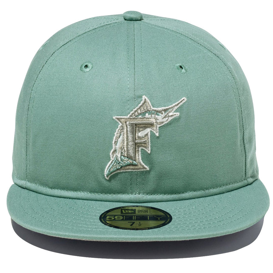 59FIFTY ソフトバックラム Sunburn フロリダ・マーリンズ クーパーズタウン ビーチキスブルー