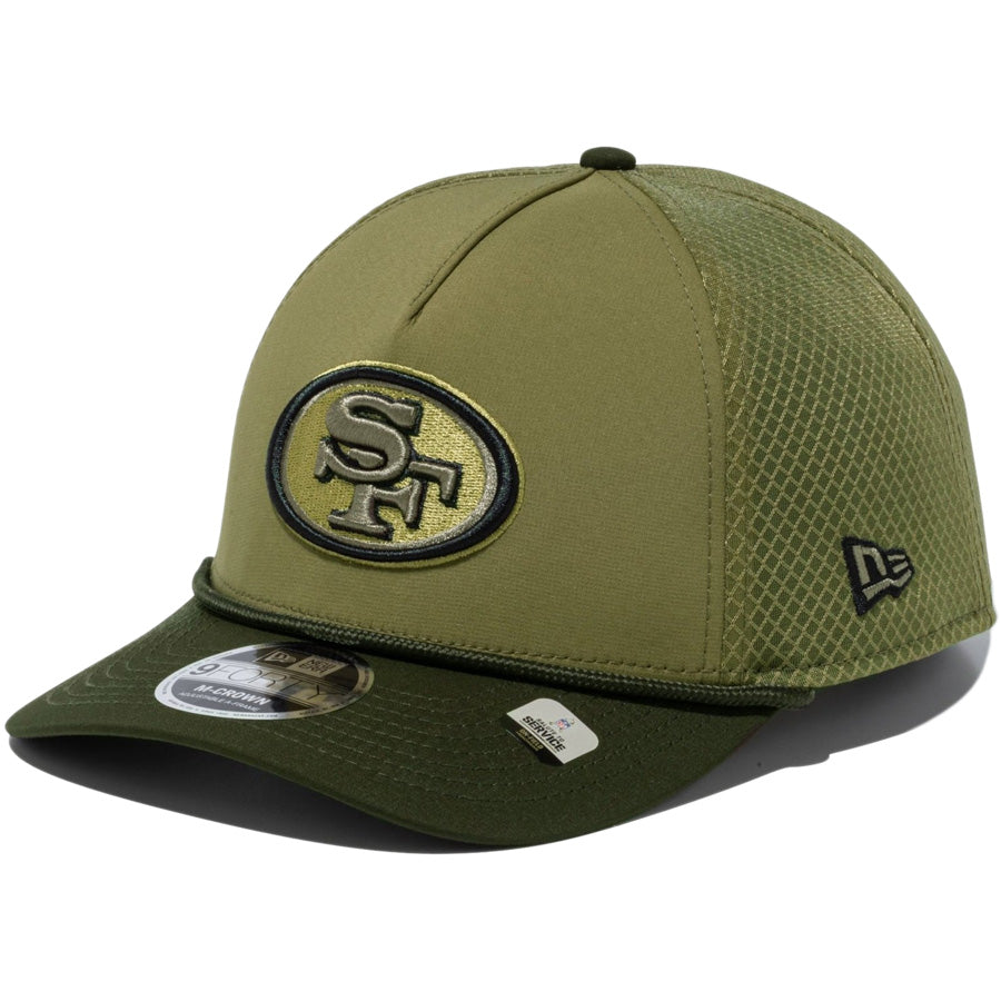 9FORTY M-Crown A-Frame 2025 NFL Salute to Service サンフランシスコ・フォーティーナイナーズ