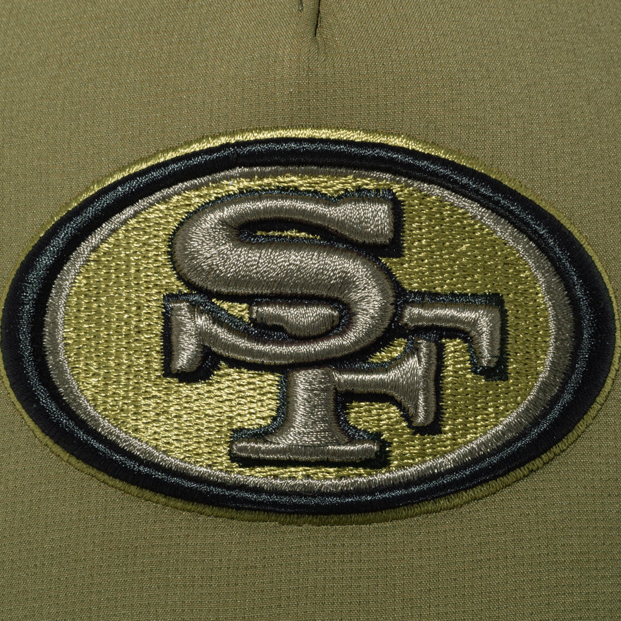 9FORTY M-Crown A-Frame 2025 NFL Salute to Service サンフランシスコ・フォーティーナイナーズ