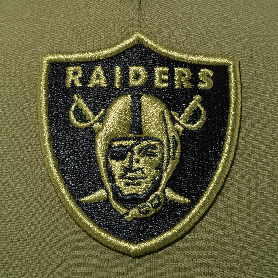 9FORTY M-Crown A-Frame 2025 NFL Salute to Service ラスベガス・レイダース