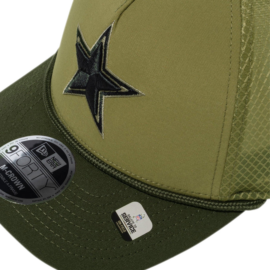 9FORTY M-Crown A-Frame 2025 NFL Salute to Service ダラス・カウボーイズ