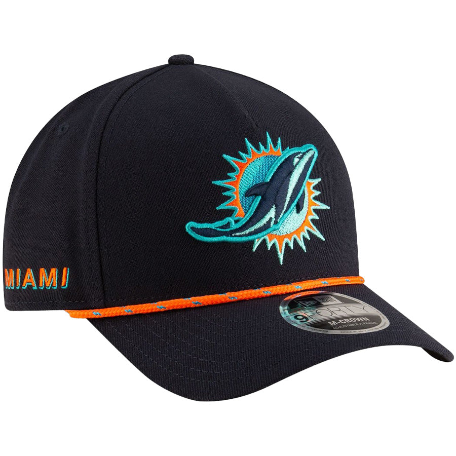 9FORTY M-Crown A-Frame 2025 NFL Rivalries マイアミ・ドルフィンズ