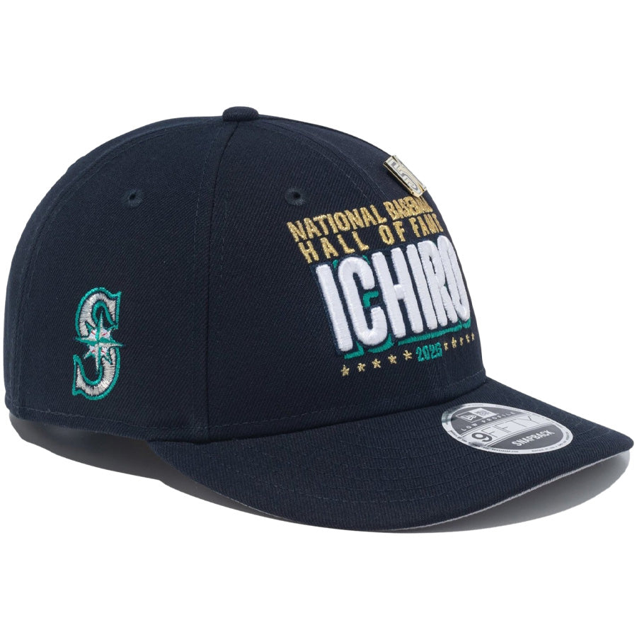 LP 9FIFTY Hall of Fame 2025 Ichiro Suzuki シアトル・マリナーズ ピンズ ネイビー