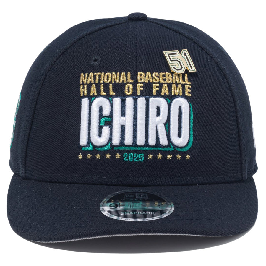 LP 9FIFTY Hall of Fame 2025 Ichiro Suzuki シアトル・マリナーズ ピンズ ネイビー
