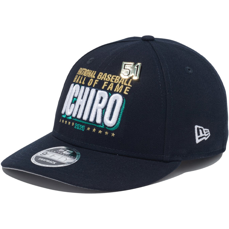 LP 9FIFTY Hall of Fame 2025 Ichiro Suzuki シアトル・マリナーズ ピンズ ネイビー