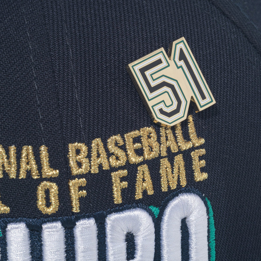 LP 9FIFTY Hall of Fame 2025 Ichiro Suzuki シアトル・マリナーズ ピンズ ネイビー