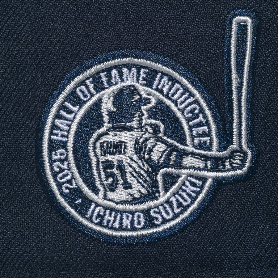 59FIFTY Hall of Fame 2025 Ichiro Suzuki シアトル・マリナーズ サイドパッチ ネイビー