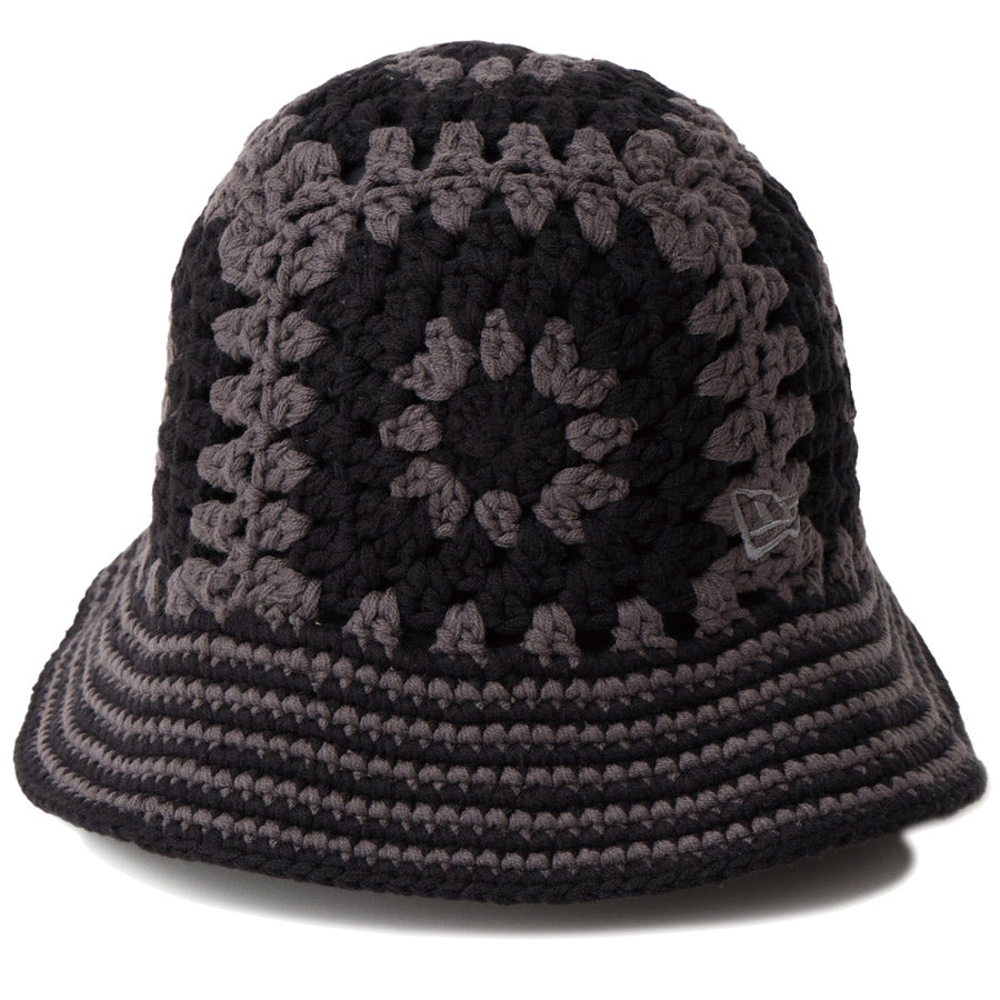 ニューエラ バケットハット バケハ NEW ERA クロシェ ニットバケット