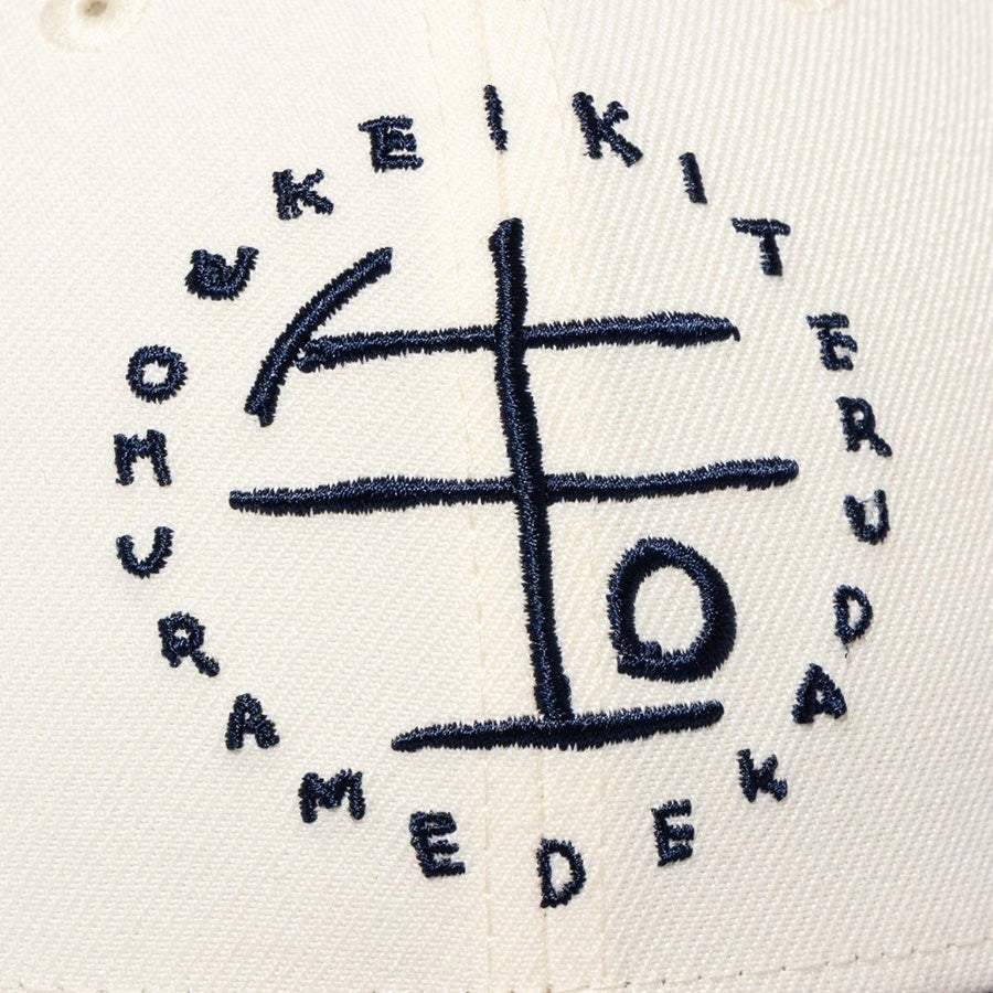 9FORTY 明石家さんま SANMA AKASHIYA 漢字 クローム ネイビーバイザー