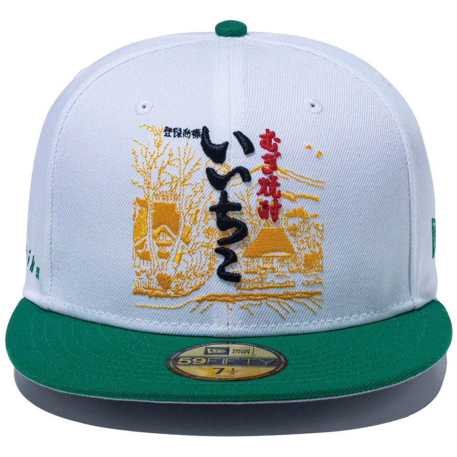 ニューエラ キャップ NEW ERA 59FIFTY いいちこ ホワイト ケリー