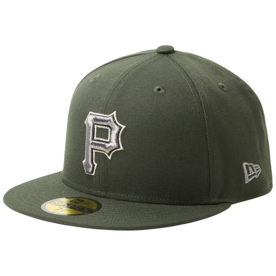59FIFTY MLB Metallic Pewter ピッツバーグ・パイレーツ ダークシー