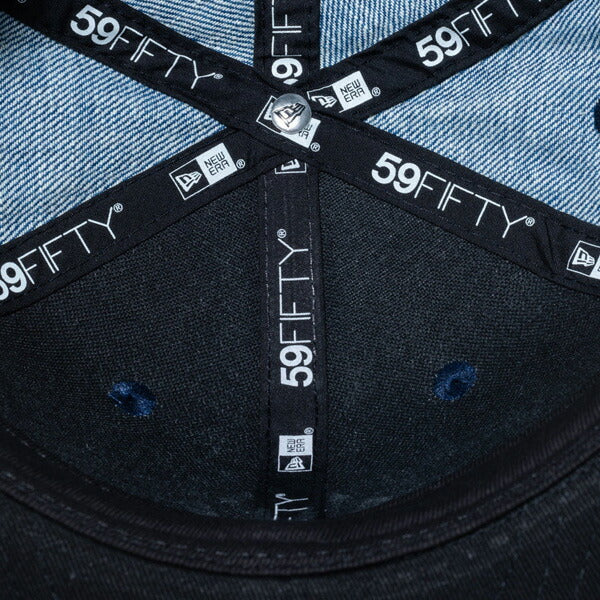 59FIFTY ニューヨーク・ヤンキース ウォッシュドデニム × ホワイト