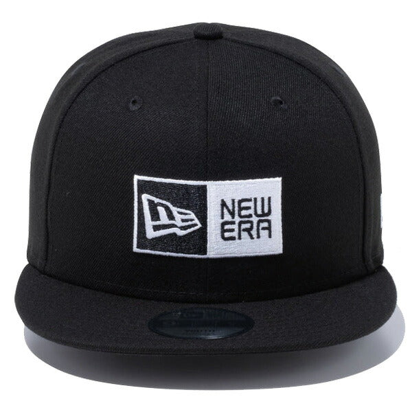 Youth 9FIFTY ボックスロゴ ブラック × ホワイト