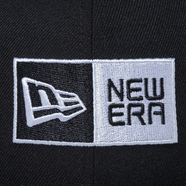 Youth 9FIFTY ボックスロゴ ブラック × ホワイト