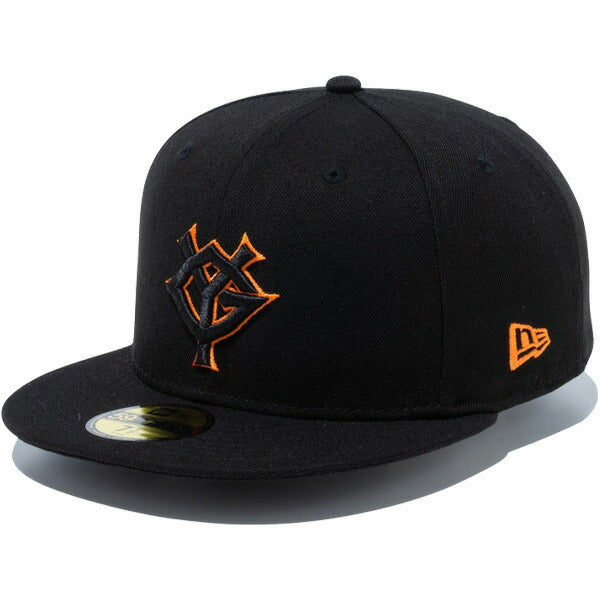 59FIFTY 読売ジャイアンツ ブラック × ブラック/オレンジ