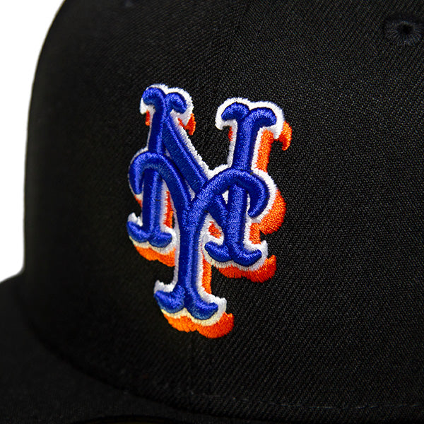 KINGS 別注 59FIFTY ニューヨーク・メッツ USA Flag ブラック ケリーアンダーバイザー