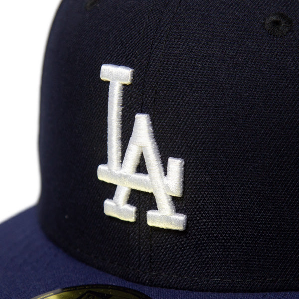KINGS 別注 59FIFTY ロサンゼルス・ドジャース ネイビー ライトネイビーバイザー