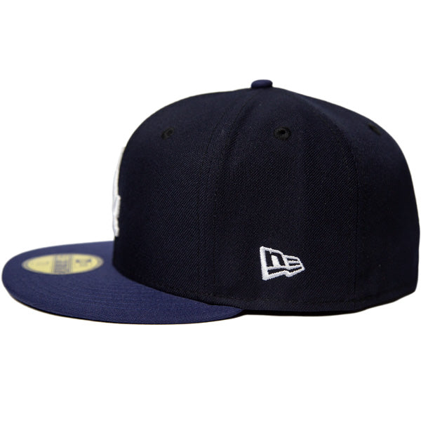 KINGS 別注 59FIFTY ロサンゼルス・ドジャース ネイビー ライトネイビーバイザー