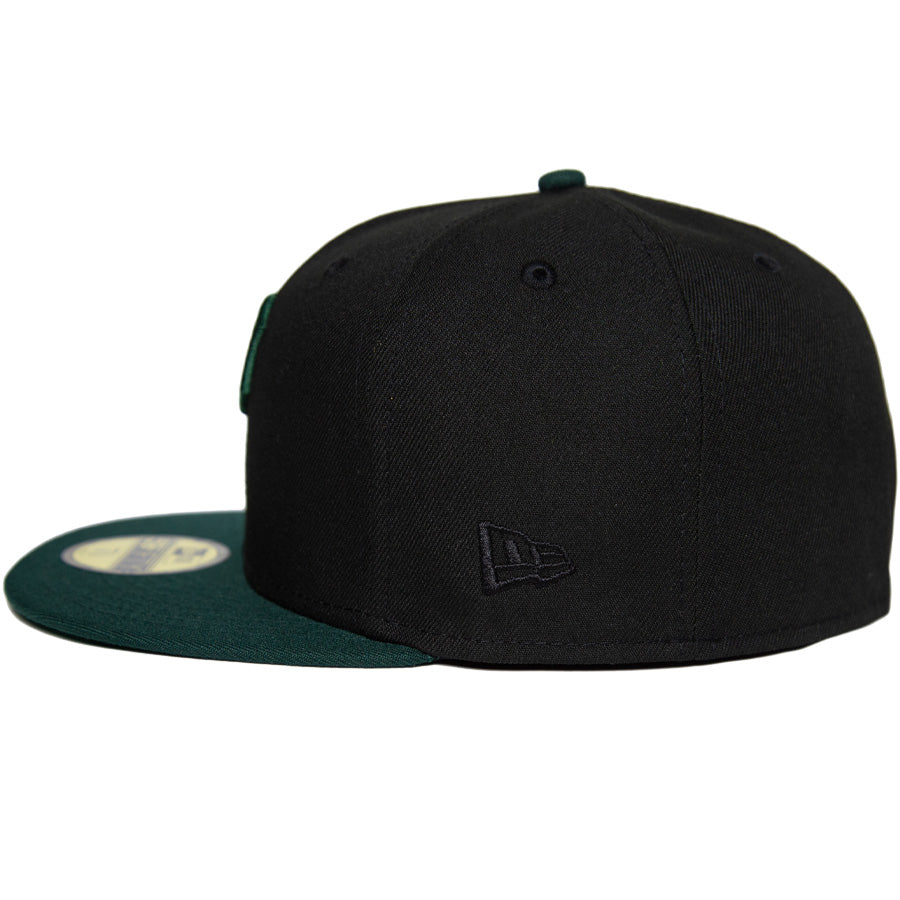 KINGS 別注 59FIFTY ピッツバーグ・パイレーツ ブラック ダークグリーン ケリーアンダーバイザー