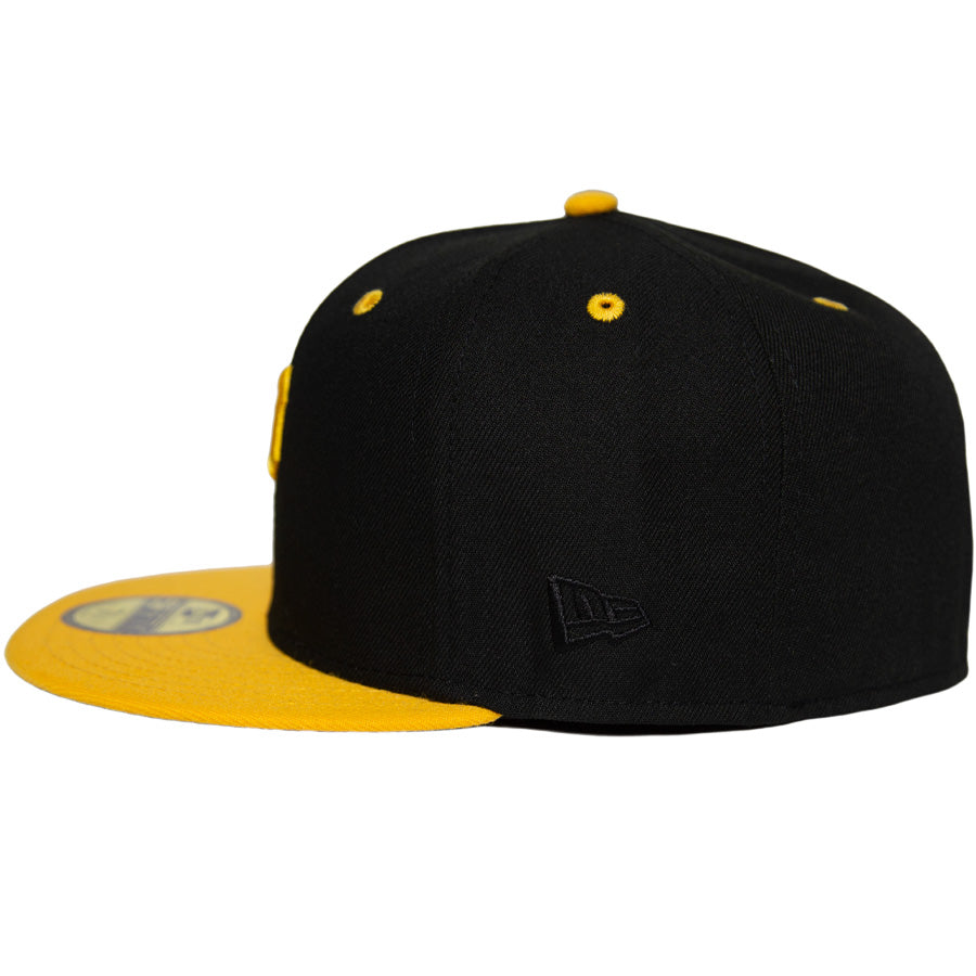KINGS 別注 59FIFTY ピッツバーグ・パイレーツ ブラック イエロー ケリーアンダーバイザー