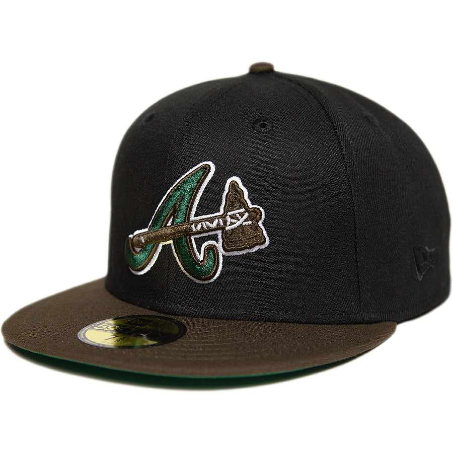 KINGS 別注 59FIFTY アトランタ・ブレーブス 1876 ブラック ウォルナット