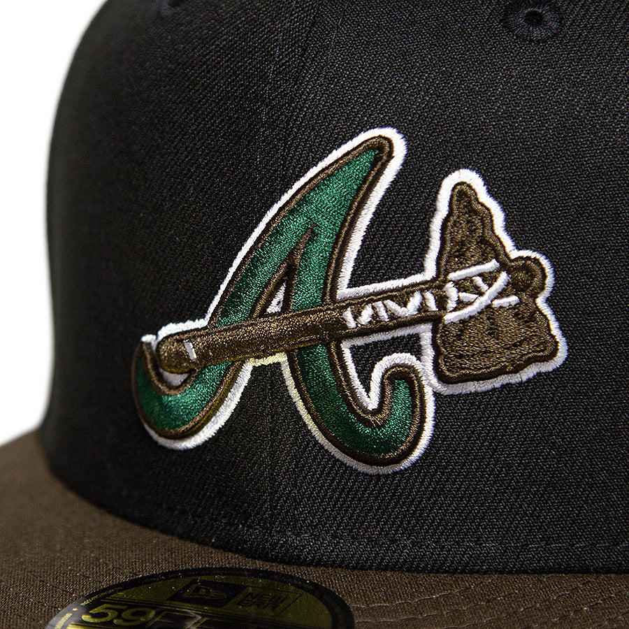 KINGS 別注 59FIFTY アトランタ・ブレーブス 1876 ブラック ウォルナット