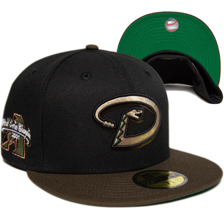 KINGS 別注 59FIFTY アリゾナ・ダイヤモンドバックス WS2001 ブラック ウォルナット