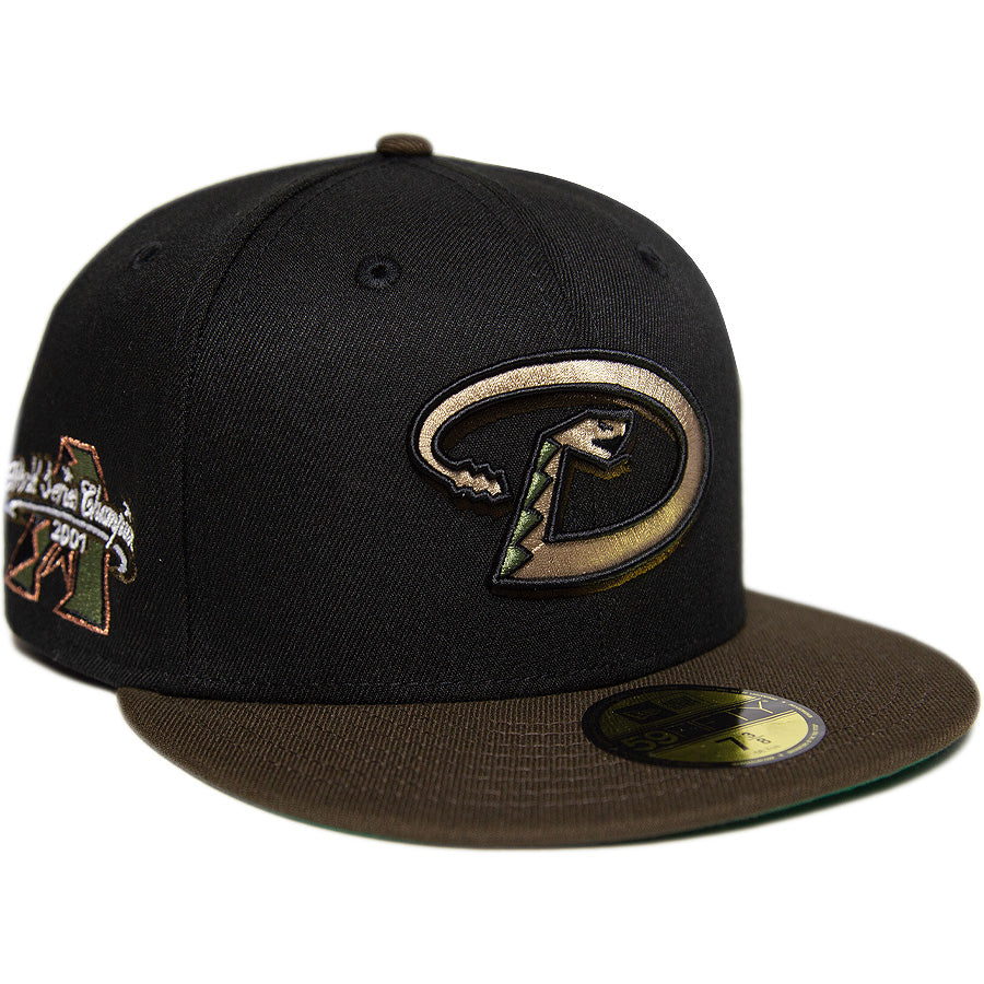 KINGS 別注 59FIFTY アリゾナ・ダイヤモンドバックス WS2001 ブラック ウォルナット