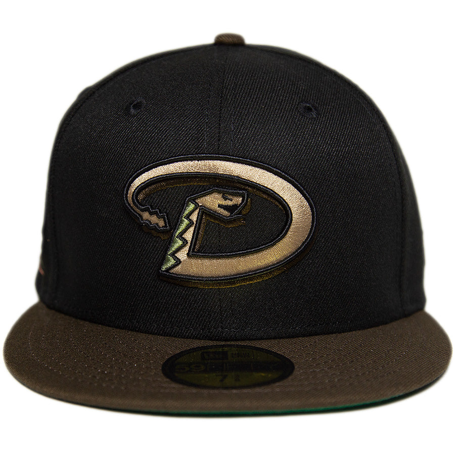 KINGS 別注 59FIFTY アリゾナ・ダイヤモンドバックス WS2001 ブラック ウォルナット