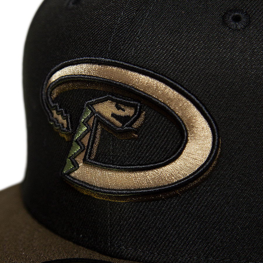 KINGS 別注 59FIFTY アリゾナ・ダイヤモンドバックス WS2001 ブラック ウォルナット