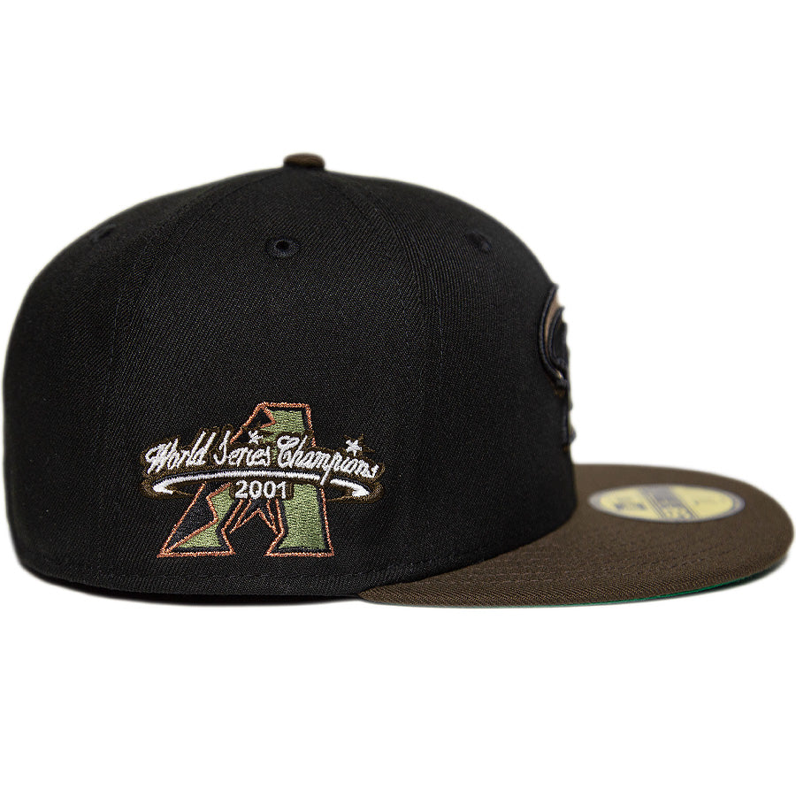 KINGS 別注 59FIFTY アリゾナ・ダイヤモンドバックス WS2001 ブラック ウォルナット