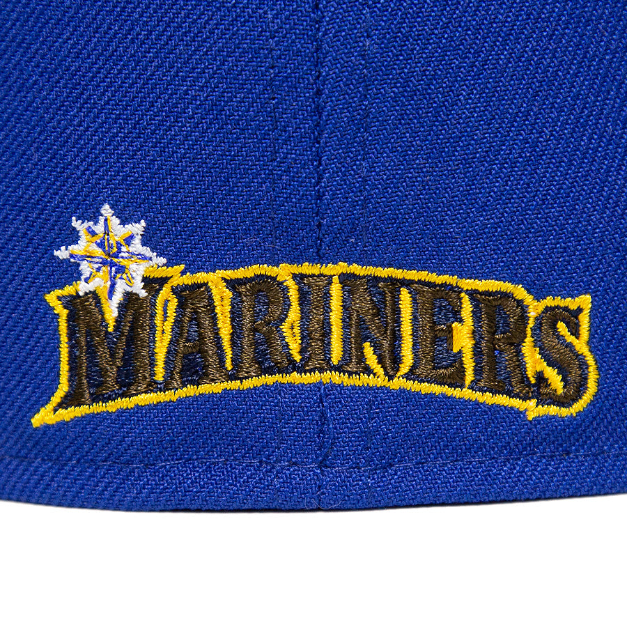 KINGS 別注 59FIFTY シアトル・マリナーズ ライトロイヤル ウォルナットバイザー