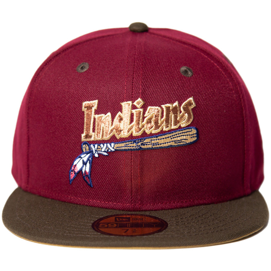 KINGS 別注 59FIFTY キンストン・インディアンス カーディナル ウォルナットバイザー