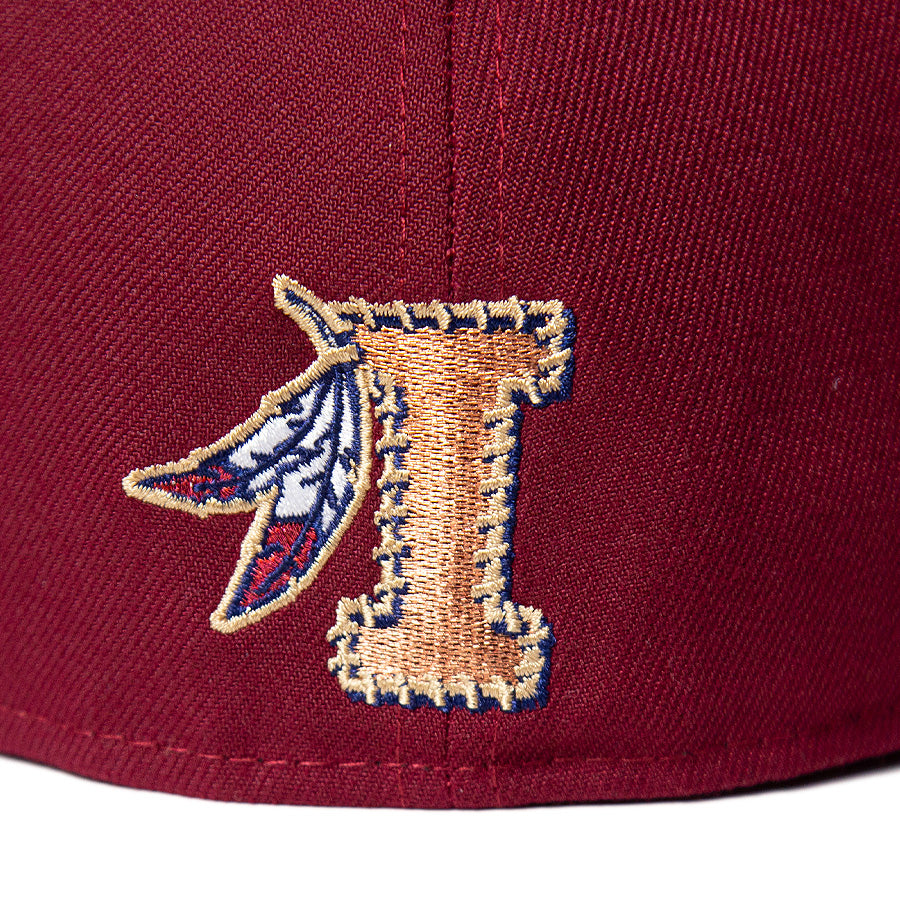 KINGS 別注 59FIFTY キンストン・インディアンス カーディナル ウォルナットバイザー