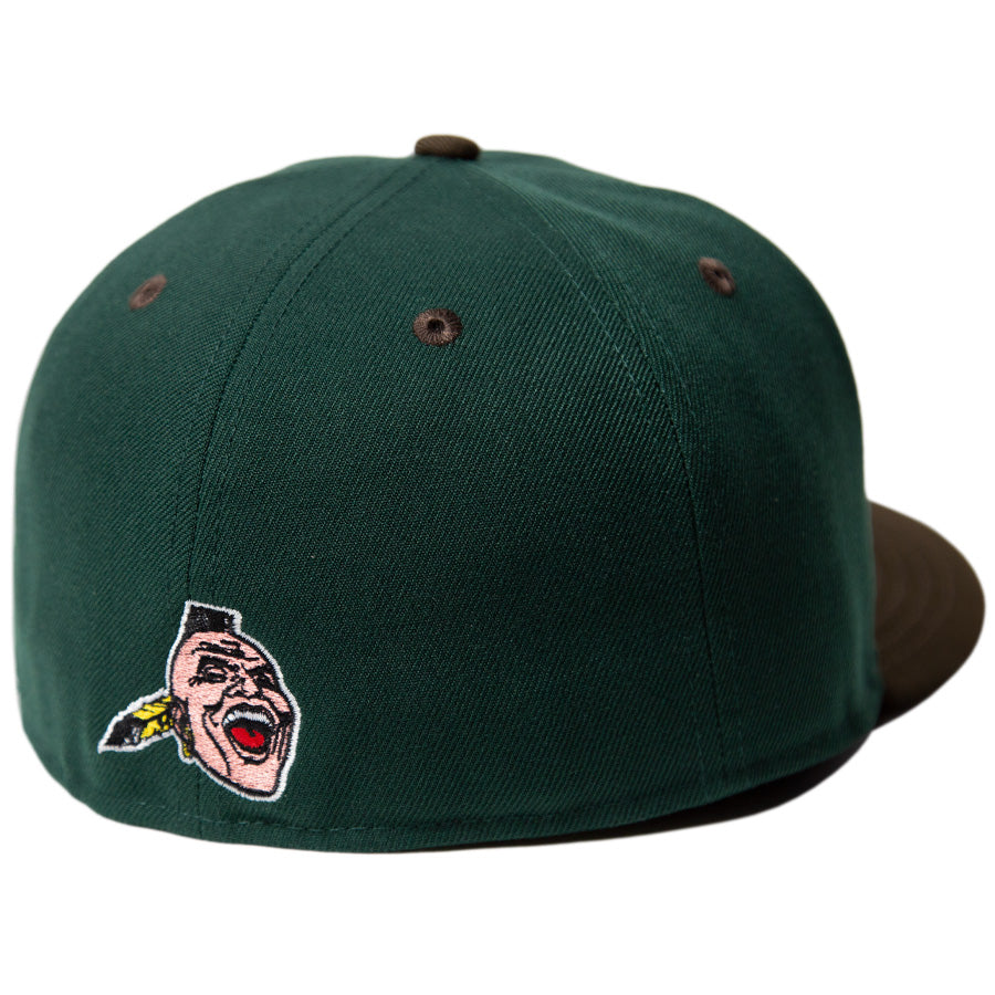 KINGS 別注 59FIFTY アトランタ・ブレーブス ダークグリーン ウォルナットバイザー
