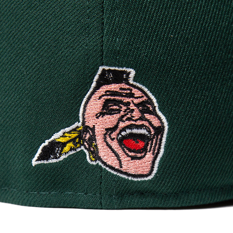 KINGS 別注 59FIFTY アトランタ・ブレーブス ダークグリーン ウォルナットバイザー
