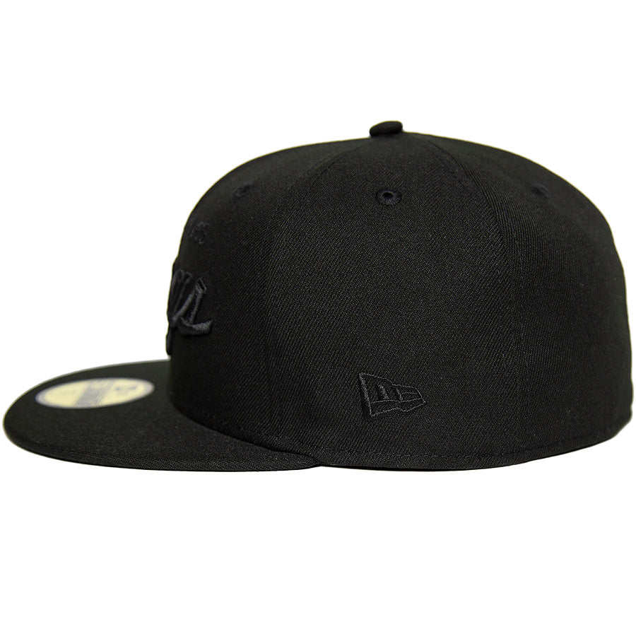 KINGS 別注 59FIFTY ロサンゼルス・キングス ブラック ブラック